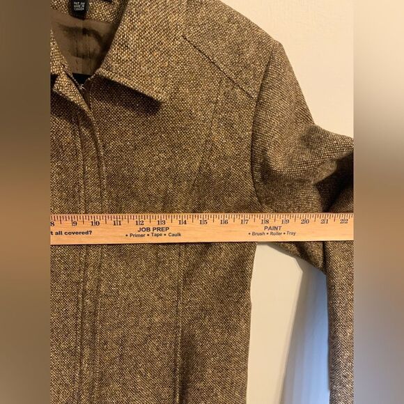 Louben brown tweed jacket size 10 - Picture 8 of 11